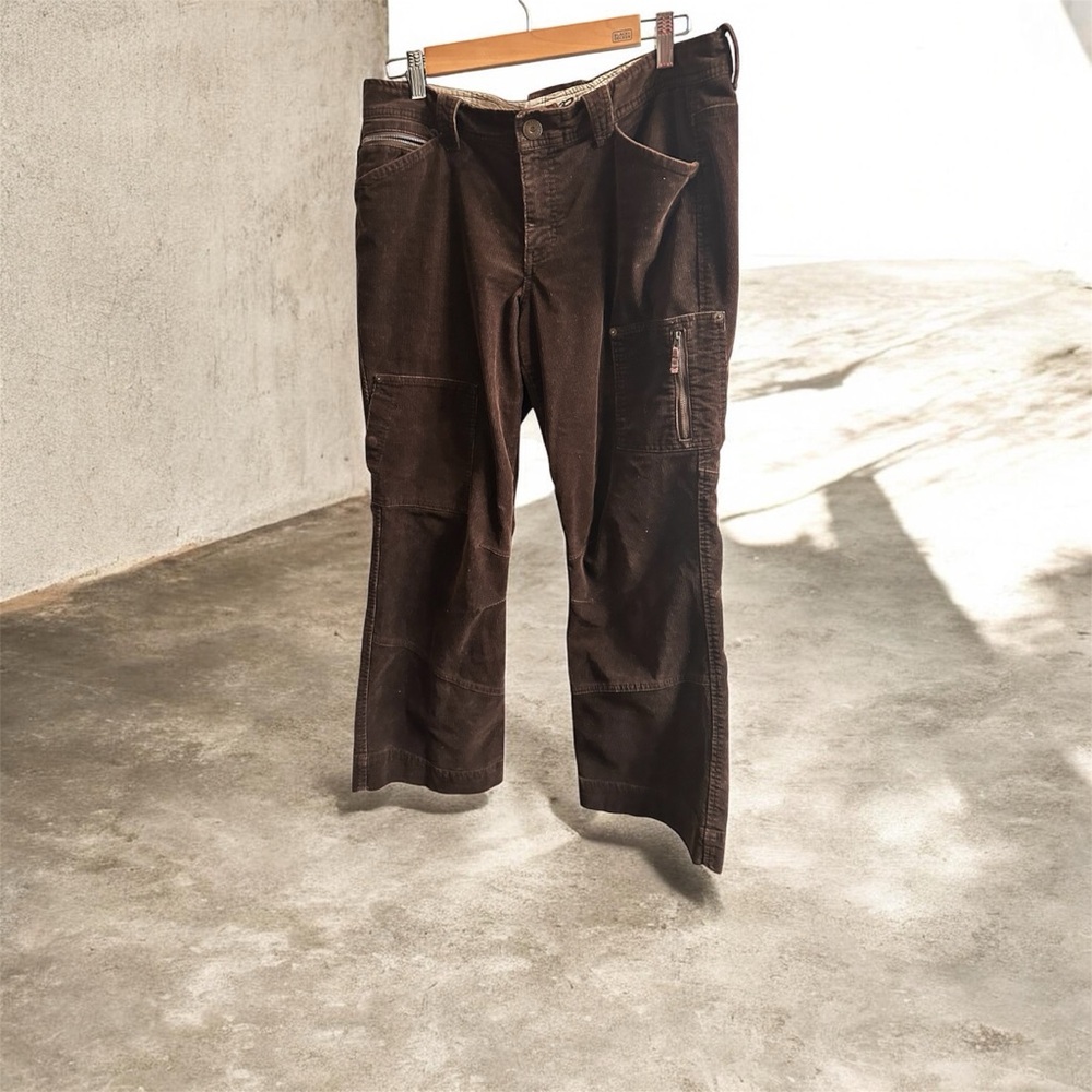 Eddie Bauer Women’s Dark Brown Corduroy Pants